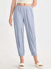 Women's loose sports pants summer thin casual breathable fitness pants high waisted running yoga