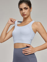 Women's vest, sports and fitness top, yoga gathering bra, running training