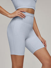 Women's tight shorts, high stretch yoga pants, fitness exercise, running