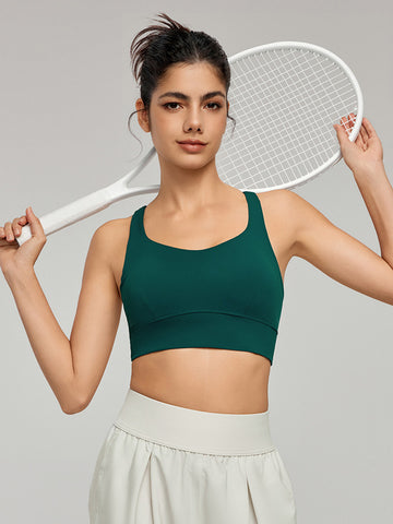Woman Bra, Anti-Odor, Cooling & High Impact Siren Bra & Moulded Cups With Clasps & Sports, yoga, jogging