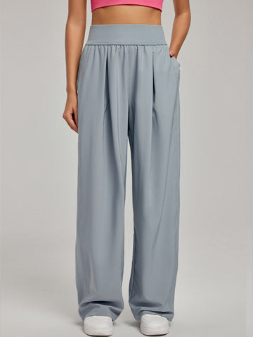 Wrinkle-Free, Breathable, Stretchable, Buttery Soft, high-waisted, Loose trousers for women