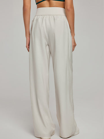 Wrinkle-Free, Breathable, Stretchable, Buttery Soft, high-waisted, Loose trousers for women