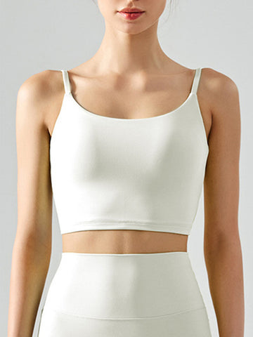 Women's running, yoga, sports, slim shoulder strap vest, top, outerwear bra