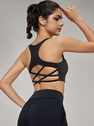 Woman Bra, Anti-Odor, Cooling & High Impact Siren Bra & Moulded Cups With Clasps & Sports, yoga, jogging