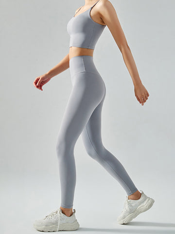 Women's tight pants, high elasticity leggings, yoga pants, fitness exercise, running