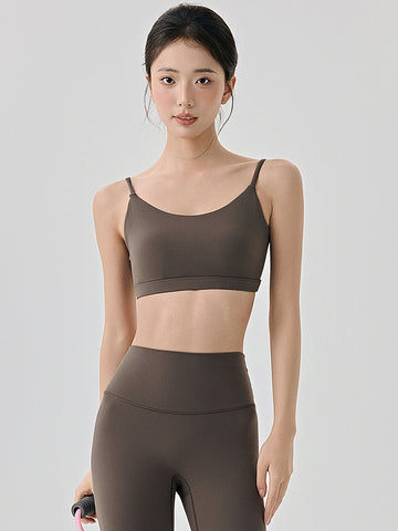 Women's vest, camisole, sports, fitness, yoga, seamless gathering