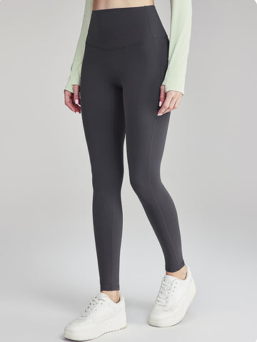 Women's tight pants with plush high stretch leggings, yoga pants, fitness exercise, running