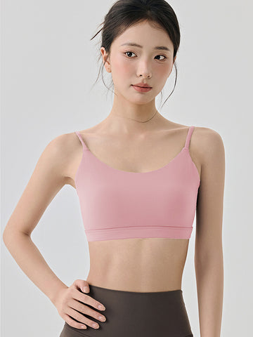Women's vest, camisole, sports, fitness, yoga, seamless gathering