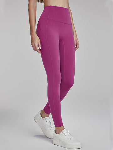 Women's tight pants with plush high stretch leggings, yoga pants, fitness exercise, running